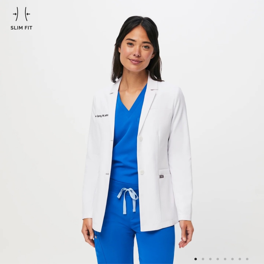 NWT and NEVER WORN Slim Fit Lab Coat